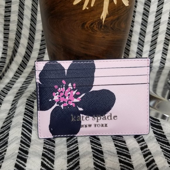 Kate spade Small Slim Card Holder Grand FLora - Picture 5 of 5